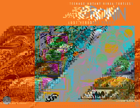 Variant Cover for Teenage Mutant Ninja Turtles: The Last Ronin – The Lost Years #4