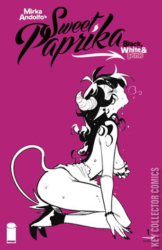 Variant Cover for Sweet Paprika: Black White and Pink #1