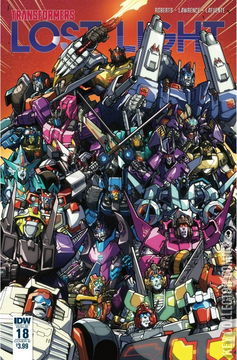 Variant Cover for Transformers: Lost Light #18