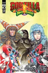 Variant Cover for Godzilla vs. The Mighty Morphin Power Rangers #2