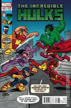 Variant Cover for Incredible Hulks #612