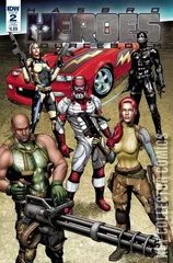 Variant Cover for Hasbro Heroes Sourcebook #2