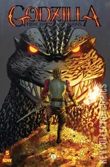 Cover for Godzilla: Here There Be Dragons #5
