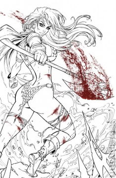 Variant Cover for Red Sonja #19