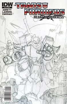 Variant Cover for Transformers: Heart of Darkness #2