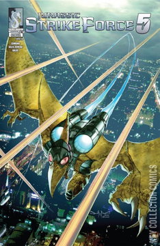 Variant Cover for Jurassic Strike Force 5 #3