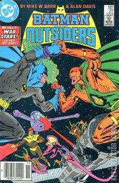 Variant Cover for Batman and the Outsiders #27