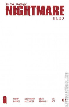 Variant Cover for Nita Hawes' Nightmare Blog #1