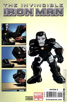 Variant Cover for Invincible Iron Man #19
