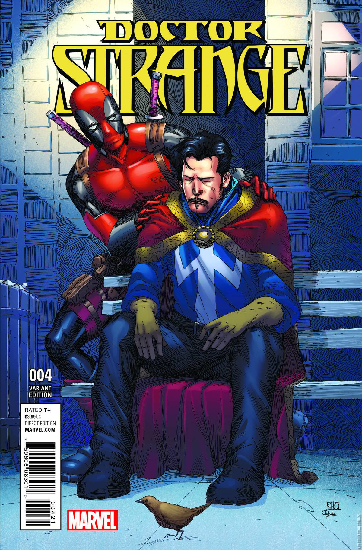 Doctor Strange 4 Variant Published January 2016 Key