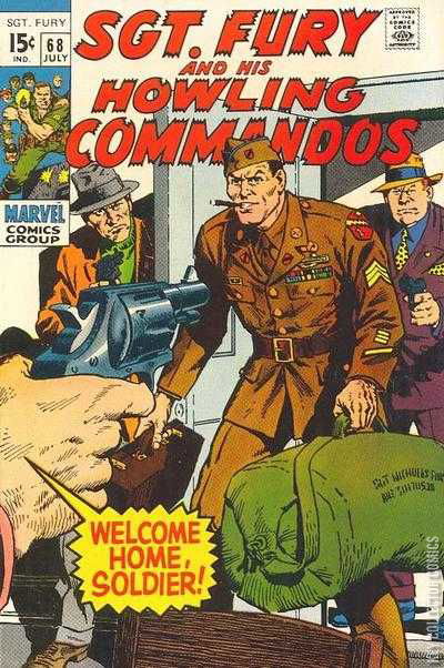 Cover art for Sgt. Fury and His Howling Commandos #68