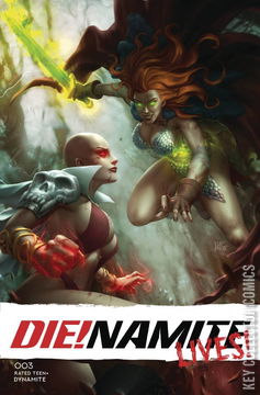 Variant Cover for Die!namite Lives #3