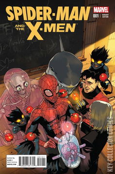 Variant Cover for Spider-Man and The X-Men #1