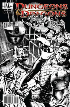 Variant Cover for Dungeons & Dragons #5