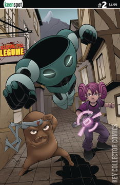 Variant Cover for Kung Fu Legume #2