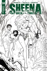 Variant Cover for Sheena, Queen of the Jungle #4