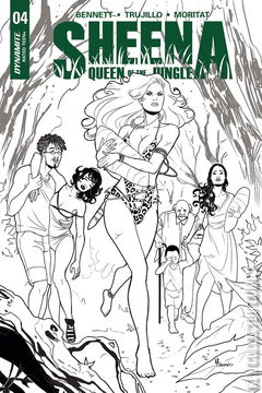 Variant Cover for Sheena, Queen of the Jungle #4
