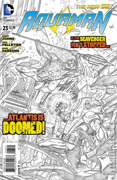 Variant Cover for Aquaman #23