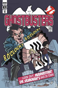 Variant Cover for Ghostbusters: Year One #3