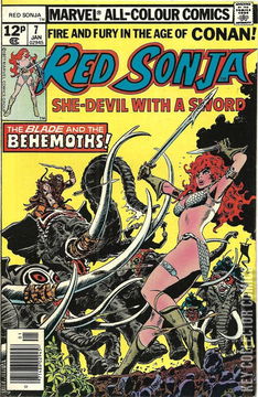 Variant Cover for Red Sonja #7