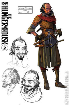 Variant Cover for Hunger and the Dusk, The #5