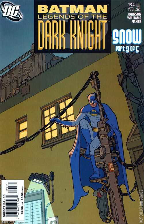 Batman: Legends of the Dark Knight #194 Published August 200