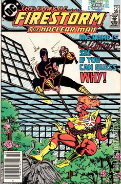 Variant Cover for Firestorm the Nuclear Man #28