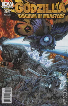 Variant Cover for Godzilla Kingdom of Monsters #4