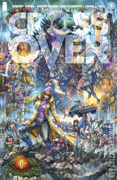 Variant Cover for Crossover #5