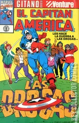 Variant Cover for Captain America Goes to War Against Drugs #1