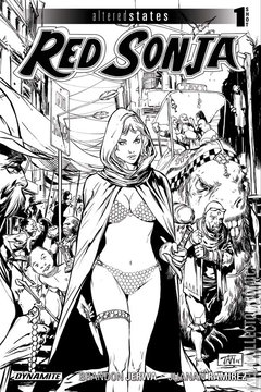 Variant Cover for Altered States: Red Sonja #1
