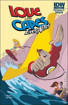 Variant Cover for Love and Capes: Ever After #4