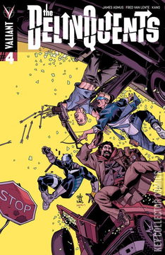 Variant Cover for The Delinquents #4