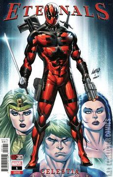 Variant Cover for Eternals: Celestia #1