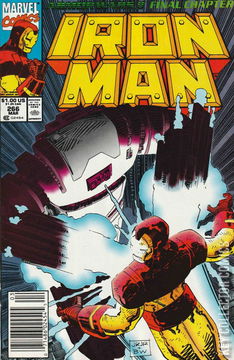 Variant Cover for Iron Man #266