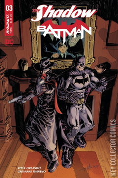 Variant Cover for The Shadow / Batman #3