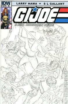 Variant Cover for G.I. Joe: A Real American Hero #187
