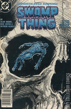 Variant Cover for Saga of the Swamp Thing #56