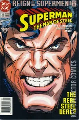 Variant Cover for Superman: The Man of Steel #25