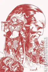Variant Cover for Red Sonja: Birth of the She-Devil #4