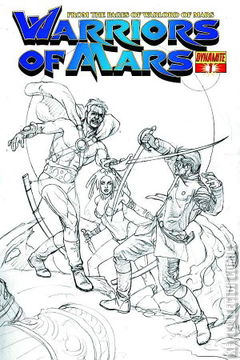 Variant Cover for Warriors of Mars #1