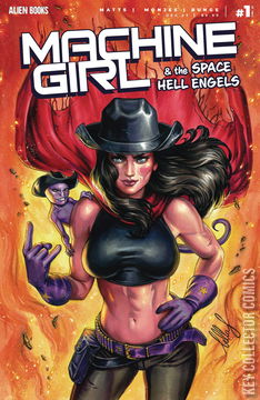 Variant Cover for Machine Girl & the Space Hell Engels #1