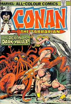 Variant Cover for Conan the Barbarian #45