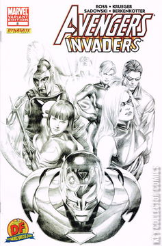 Variant Cover for Avengers / Invaders #8
