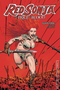 Variant Cover for Red Sonja: The Price of Blood #1