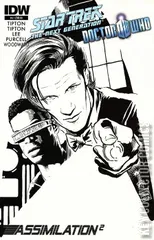 Variant Cover for Star Trek: The Next Generation / Doctor Who - Assimilation2 #4