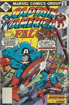 Variant Cover for Captain America #220