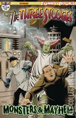 Cover for The Three Stooges: Monsters & Mayhem #1