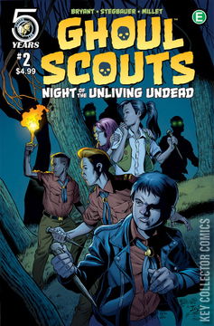 Variant Cover for Ghoul Scouts: Night of the Unliving Undead #2