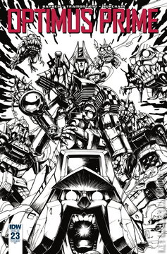 Variant Cover for Optimus Prime #23